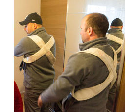 Cross carrying strap